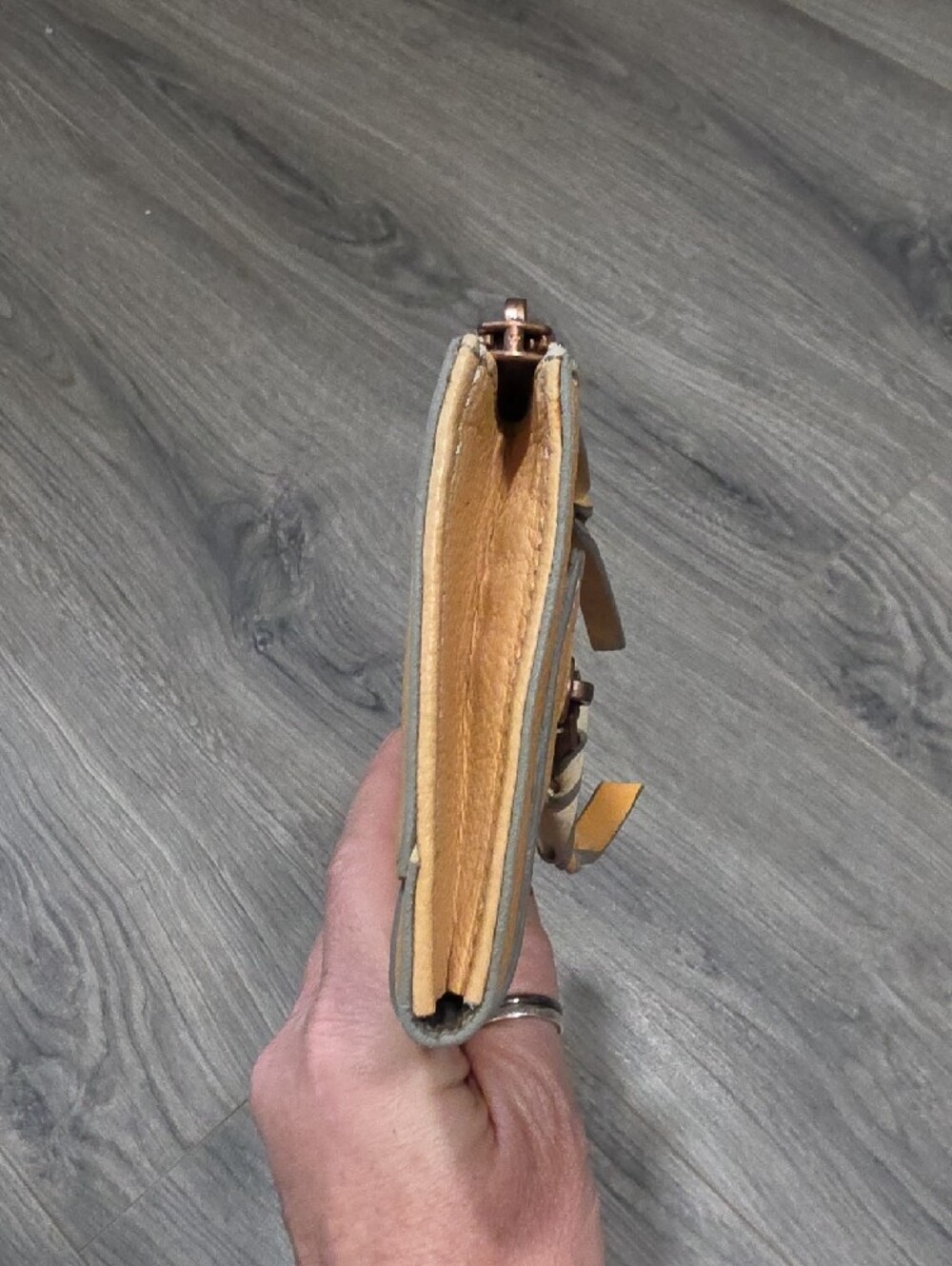 Free People OMBRE Emerson Leather Wallet - Picture 9 of 12